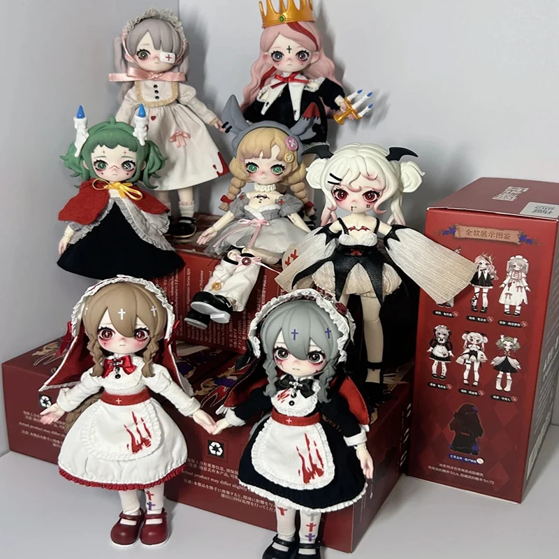 Genuine Nyssa Nissa grotesque nightmare blind box 12 points BJD doll movable ornament trendy toy figure holiday gift for girls
Genuine Nyssa Nissa grotesque nightmare blind box 12 points BJD doll movable ornament trendy toy figure holiday gift for girls