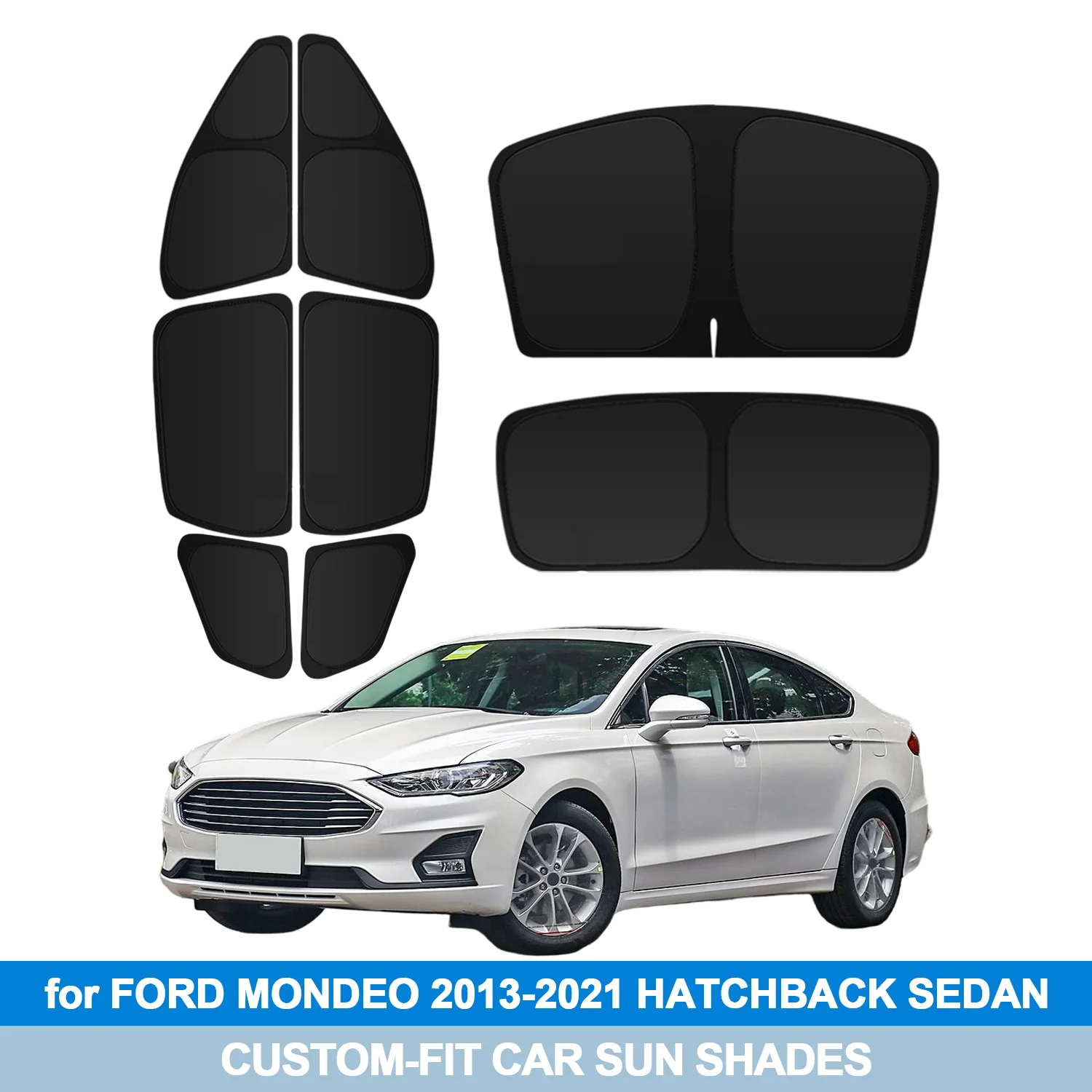 For FORD MONDEO 2013-2021 HATCHBACK SEDAN Windshield Sun Shade Side Window Shades Cover Sun Visor Shield Privacy Protection
For FORD MONDEO 2013-2021 HATCHBACK SEDAN Windshield Sun Shade Side Window Shades Cover Sun Visor Shield Privacy Protection