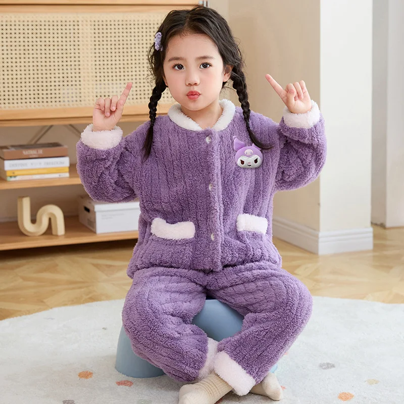Cinnamoroll Hello Kitty Anime Kawaii Sanrio Ins Warm Coat Pants Pajamas Cure Cartoon My Melody Thick Clothing Gifts for Kids
Cinnamoroll Hello Kitty Anime Kawaii Sanrio Ins Warm Coat Pants Pajamas Cure Cartoon My Melody Thick Clothing Gifts for Kids