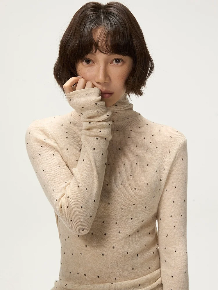 about Passion Vintage High Collar Polka Dot Wool Knitwear Slim Fit Base Layer irt Women's Faion Winter Season
about Passion Vintage High Collar Polka Dot Wool Knitwear Slim Fit Base Layer irt Women's Faion Winter Season