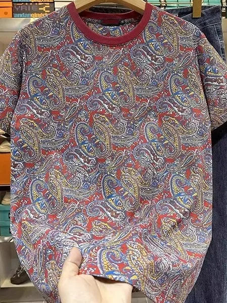 plus Size 300 Pou Luxury Retro ort Sve T-irt Summer New Faion Loose Casual f Sve Floral Print round Ne Tee
plus Size 300 Pou Luxury Retro ort Sve T-irt Summer New Faion Loose Casual f Sve Floral Print round Ne Tee