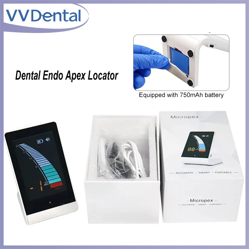 VVDental Dental Endo Apex Locator Dentistry Endodontics Root Canal Measurement Mini Root Canal Located Instruments
VVDental Dental Endo Apex Locator Dentistry Endodontics Root Canal Measurement Mini Root Canal Located Instruments