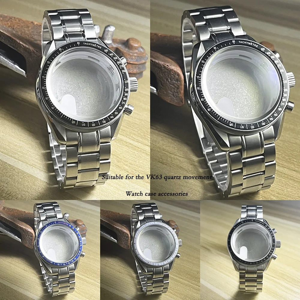 40 мм серебряный корпус из нержавеющей стали, синий ободок, сменный компонент для часов с ремешком из нержавеющей стали VK63 VK64, хронограф, кварцевый
40 мм серебряный корпус из нержавеющей стали, синий ободок, сменный компонент для часов с ремешком из нержавеющей стали VK63 VK64, хронограф, кварцевый