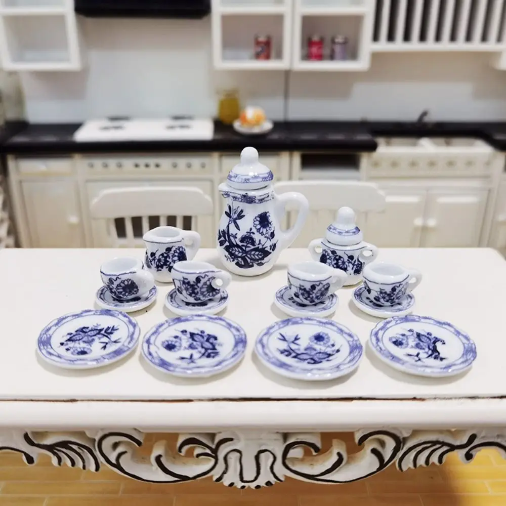 Ceramic 1:12 Dollhouse Miniature Porcelain Tea Cup Set Tableware Ceramic Tea Set Children Toys Gift for 1:12 1:8 1:6 Dollhouse
Ceramic 1:12 Dollhouse Miniature Porcelain Tea Cup Set Tableware Ceramic Tea Set Children Toys Gift for 1:12 1:8 1:6 Dollhouse