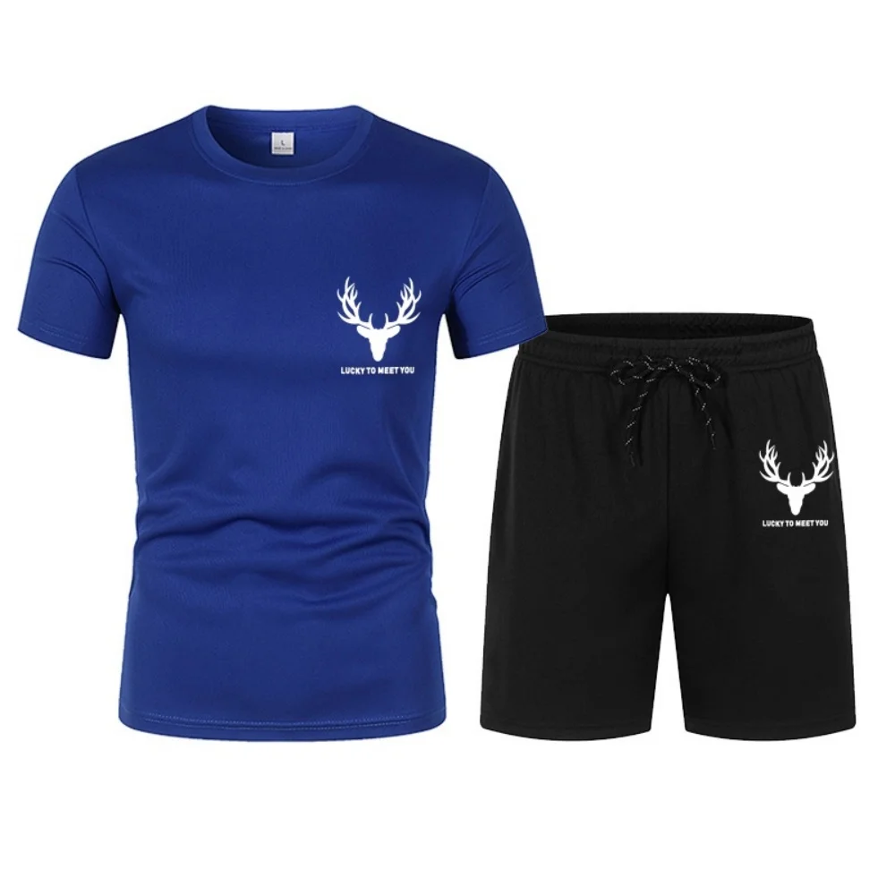 New summer T-shirt set, breathable mesh, suitable for outdoor sports, jogging, and casual outings. Stylish street style short-sl
New summer T-shirt set, breathable mesh, suitable for outdoor sports, jogging, and casual outings. Stylish street style short-sl