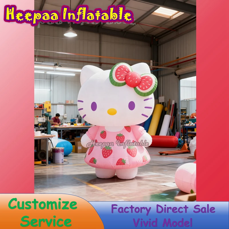 Sanrio клубничный стиль Hello Kitty надувной мультфильм на заказ большой уличный рекламный надувной модель для декора вечеринки
Sanrio клубничный стиль Hello Kitty надувной мультфильм на заказ большой уличный рекламный надувной модель для декора вечеринки