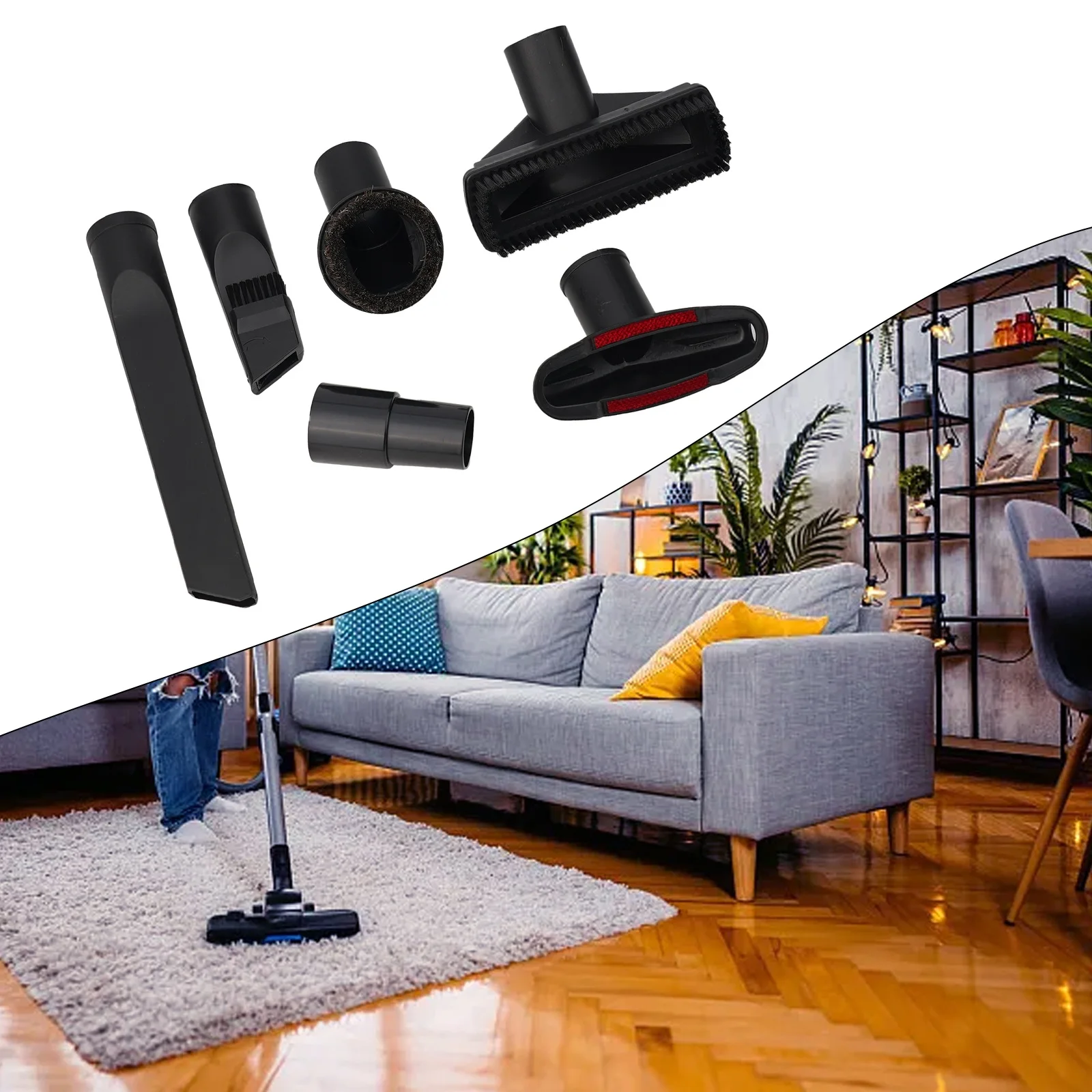 Dust Brush Adapter Kit For Karcher NT18/1 NT25/1 NT30/1 NT38/1 WD1 Vacuum Cleaner Household Vacuum Cleaner Replacement Parts
Dust Brush Adapter Kit For Karcher NT18/1 NT25/1 NT30/1 NT38/1 WD1 Vacuum Cleaner Household Vacuum Cleaner Replacement Parts