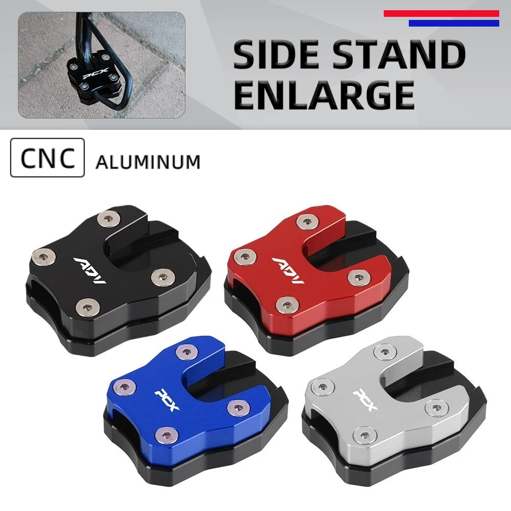 CNC Kickstand Foot Side Stand Support Extension Enlarger Pad For HONDA PCX125 PCX150 PCX 125 150 2018 2019 2020 2021 ADV 150 350
CNC Kickstand Foot Side Stand Support Extension Enlarger Pad For HONDA PCX125 PCX150 PCX 125 150 2018 2019 2020 2021 ADV 150 350