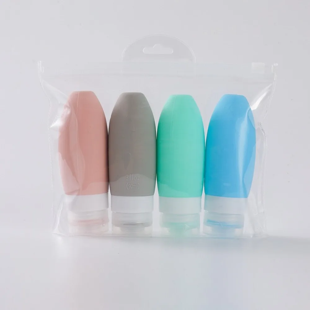 1/4Pcs Silicone Travel Bottles Set 90ml Leakproof Refillable Travel Essentials for Shampoo Lotion Cosmetic Portable Squeeze Tube
1/4Pcs Silicone Travel Bottles Set 90ml Leakproof Refillable Travel Essentials for Shampoo Lotion Cosmetic Portable Squeeze Tube