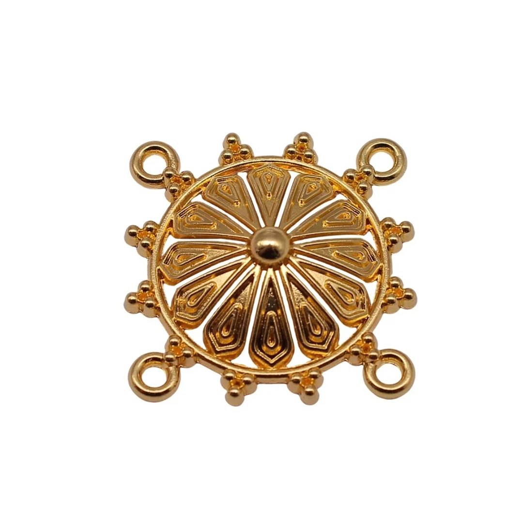 10pcs 26x26mm Zinc alloy metal antiqued gold plated connector T1194 for jewelry making
10pcs 26x26mm Zinc alloy metal antiqued gold plated connector T1194 for jewelry making