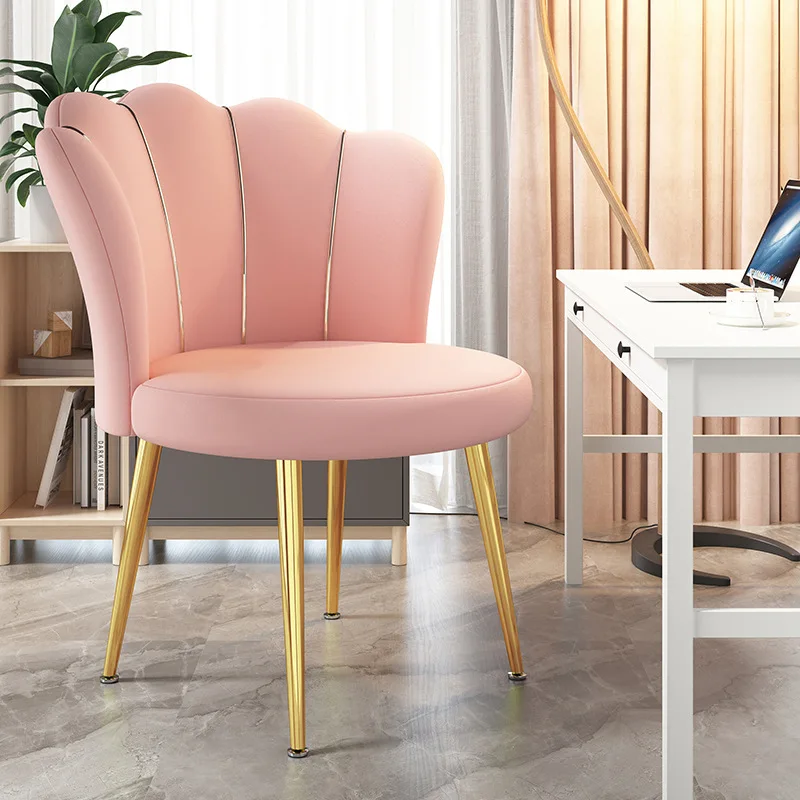 Scandinavian Light Luxury Make-up Chair Backrest Bedroom Home Princess Dressing Table Chair Senior Make-up Stool Manicure Chair
Scandinavian Light Luxury Make-up Chair Backrest Bedroom Home Princess Dressing Table Chair Senior Make-up Stool Manicure Chair