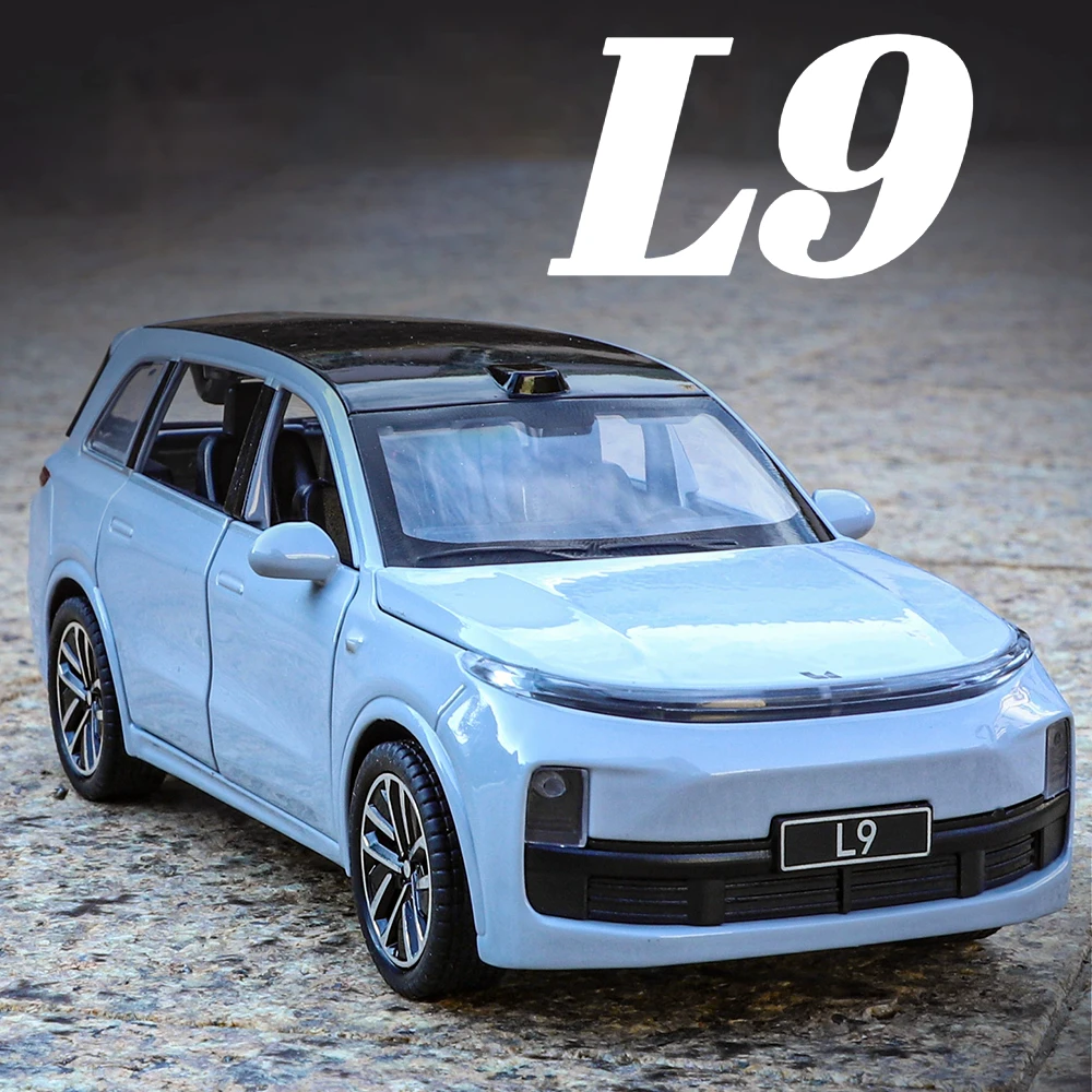 Масштаб 1:32, L9 ONE, новая энергетическая модель автомобиля, игрушечные двери, открытые откатные звуки, свет, моделирование внедорожников, игрушки из сплава
Масштаб 1:32, L9 ONE, новая энергетическая модель автомобиля, игрушечные двери, открытые откатные звуки, свет, моделирование внедорожников, игрушки из сплава