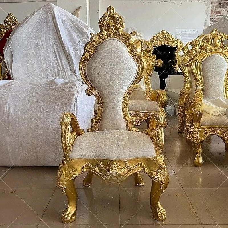 European art decoration high back sofa chair neoclassical European image engraved king chair studio princess chair
European art decoration high back sofa chair neoclassical European image engraved king chair studio princess chair