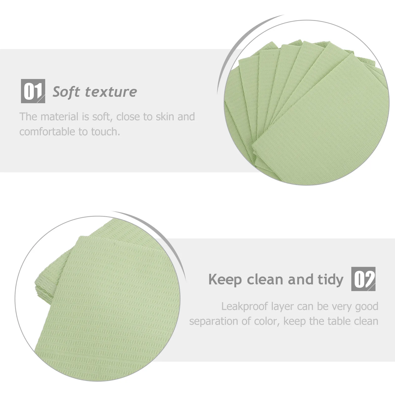 125 шт. одноразовых водонепроницаемых ковриков-подкладок: утолщенные, креативные, для дома, салона, практики
125 шт. одноразовых водонепроницаемых ковриков-подкладок: утолщенные, креативные, для дома, салона, практики