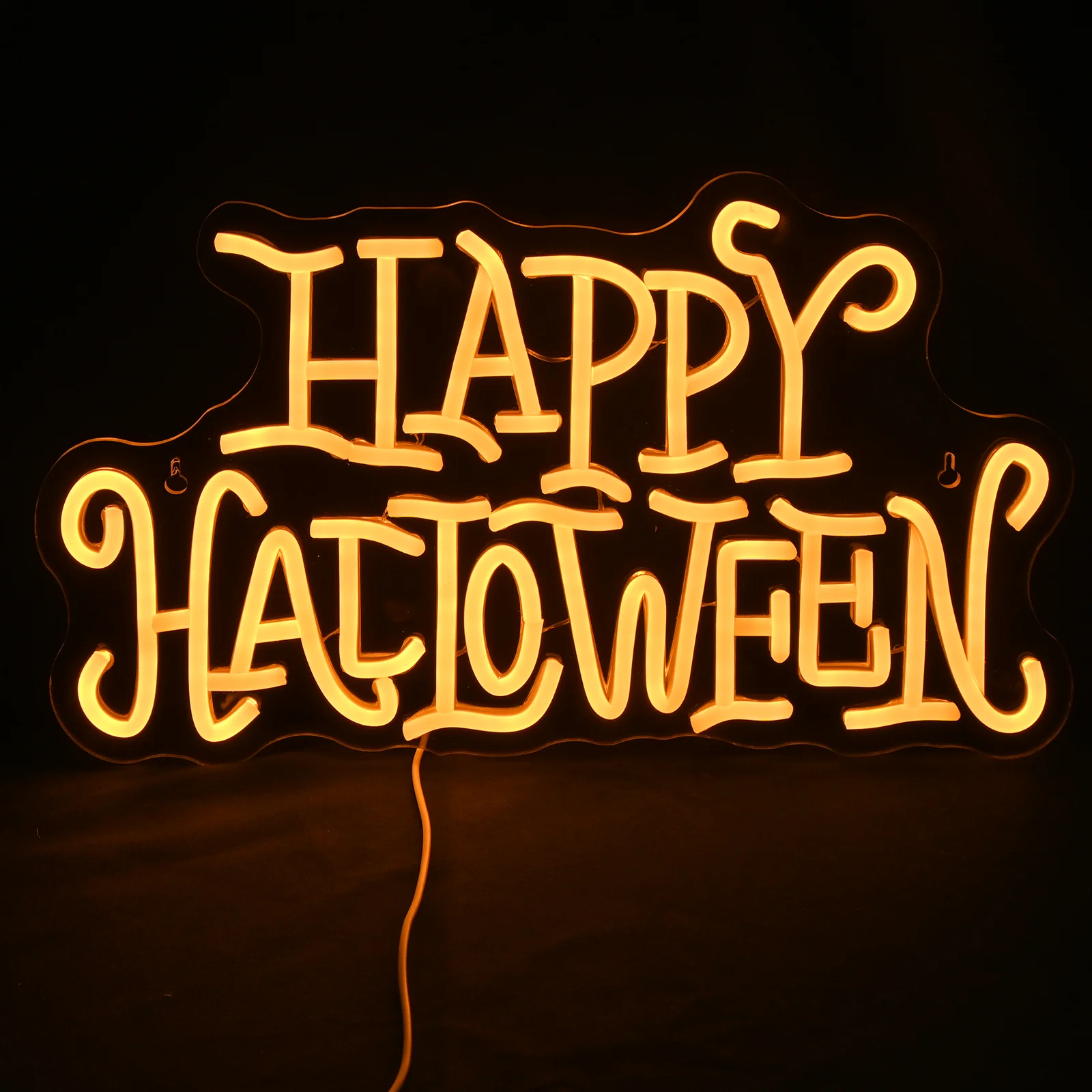 Happy Halloween Neon Signs Gothic Art Letter LED Lights Room Decoration Festival Party Bar Home Bedroom Club Wall Decor Signs
Happy Halloween Neon Signs Gothic Art Letter LED Lights Room Decoration Festival Party Bar Home Bedroom Club Wall Decor Signs