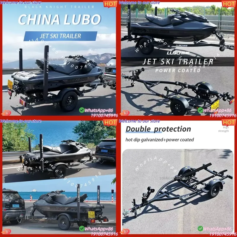 CE Certificate China LUBO New Design Welding Frame Motorboat Trailer WaveRunner Trailer Jet Ski Trailer
CE Certificate China LUBO New Design Welding Frame Motorboat Trailer WaveRunner Trailer Jet Ski Trailer