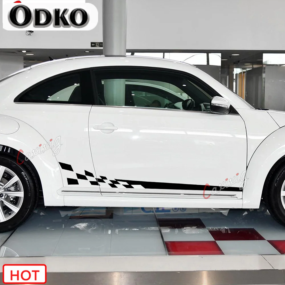 2 шт., виниловые наклейки на дверь и боковые полосы
2 шт., виниловые наклейки на дверь и боковые полосы