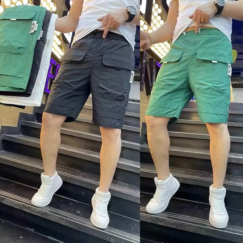 2024 summer new Men cargo shorts Quick-drying men's five-quarter pants multi-pocket loose straight leg trend medium pants
2024 summer new Men cargo shorts Quick-drying men's five-quarter pants multi-pocket loose straight leg trend medium pants