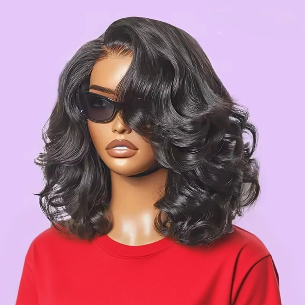 Wavy Lace Front Wig For Women Body Wave Short Bob Wig Glueless Human Hair 13x4 13x6 Transparent Lace Frontal Wig 250% Density
Wavy Lace Front Wig For Women Body Wave Short Bob Wig Glueless Human Hair 13x4 13x6 Transparent Lace Frontal Wig 250% Density