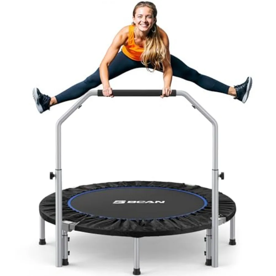 SP2 40/48 Foldable Mini Trampoline Max Load 330lbs/440lbs Fitness Rebounder with Adjustable Foam Handle Exercise Trampoline for
SP2 40/48 Foldable Mini Trampoline Max Load 330lbs/440lbs Fitness Rebounder with Adjustable Foam Handle Exercise Trampoline for