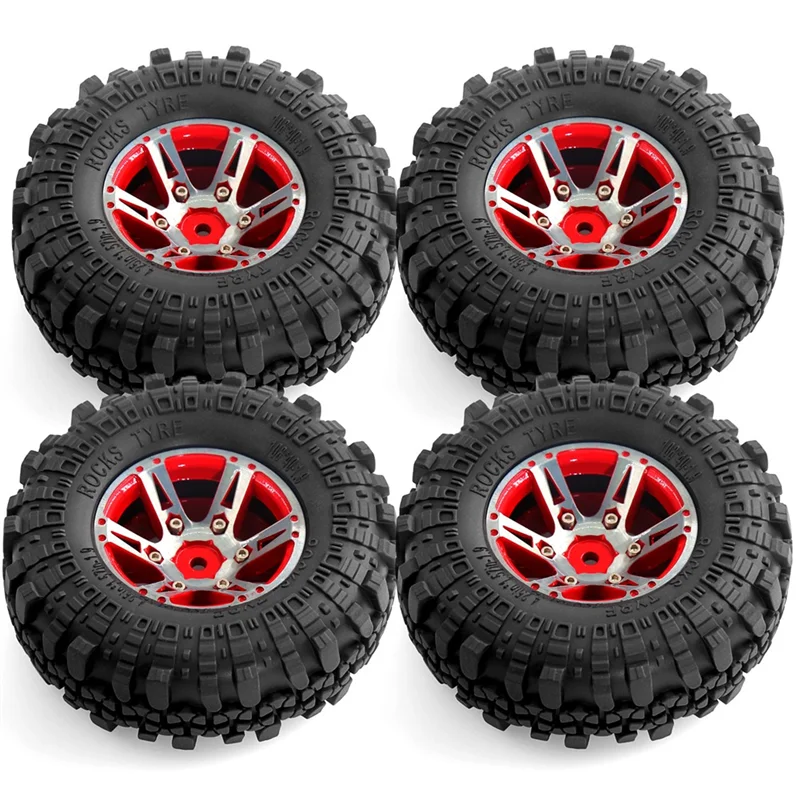 AS96-Rubber Tire Set Beadlock Wheel Rim Rubber Tire For Traxxas TRX4 RC4WD D90 D110 Axial SCX10 RC Car
AS96-Rubber Tire Set Beadlock Wheel Rim Rubber Tire For Traxxas TRX4 RC4WD D90 D110 Axial SCX10 RC Car