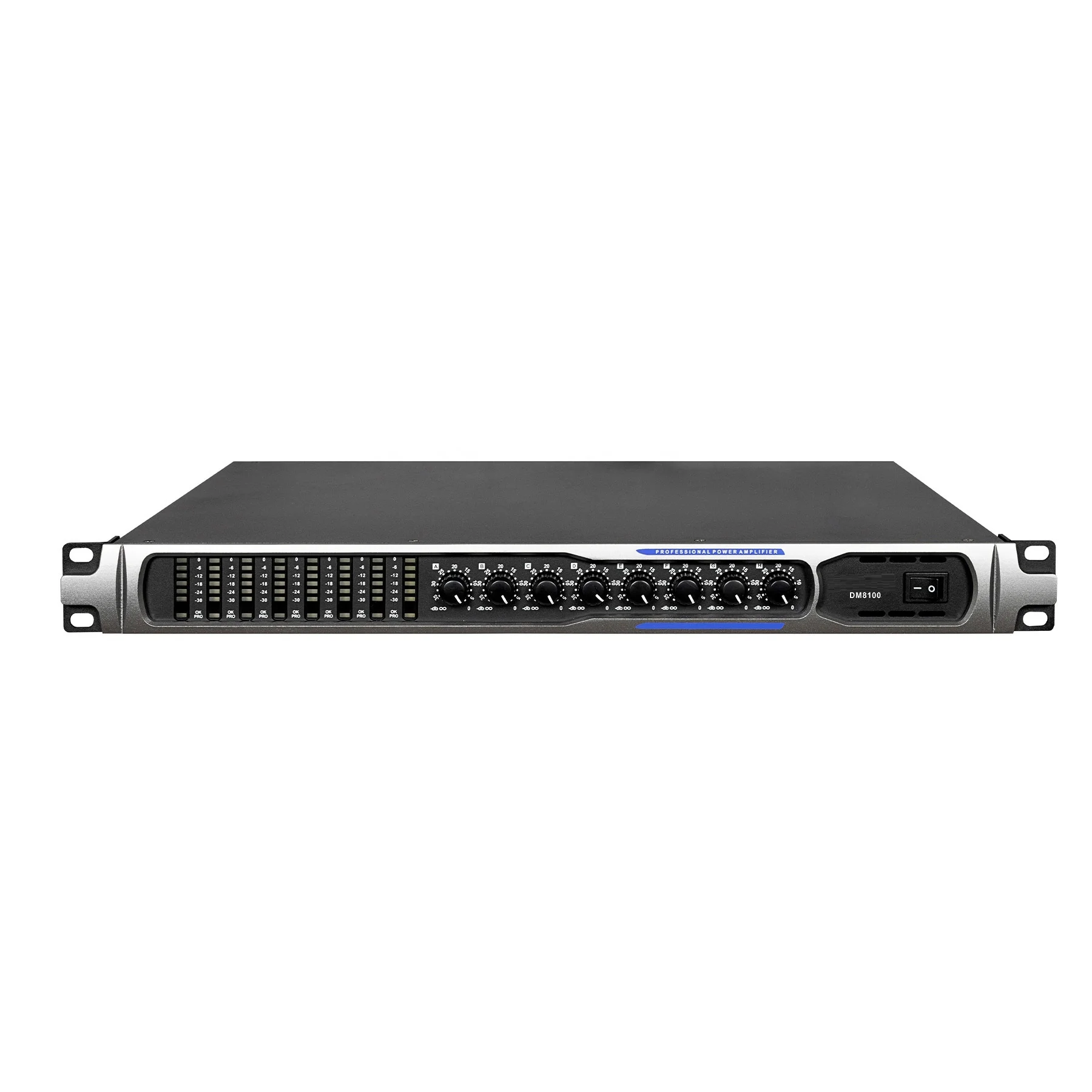 8-Cha digital amplifier switching power sound equipment/amplifiers 1u digital power amplify 8 channel 4 ohms 8*150/250 Watts
8-Cha digital amplifier switching power sound equipment/amplifiers 1u digital power amplify 8 channel 4 ohms 8*150/250 Watts