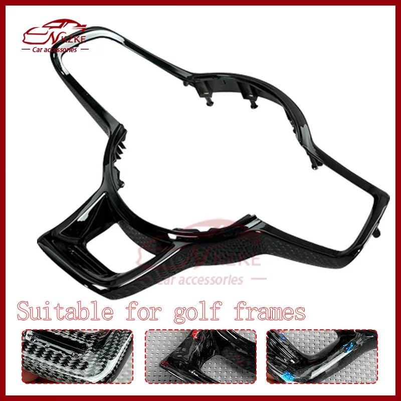 Suitable for Volkswagen Golf 7, 7.5 GTI、MK7、 Forged carbon material, carbon fiber frame, decorative steering wheel
Suitable for Volkswagen Golf 7, 7.5 GTI、MK7、 Forged carbon material, carbon fiber frame, decorative steering wheel