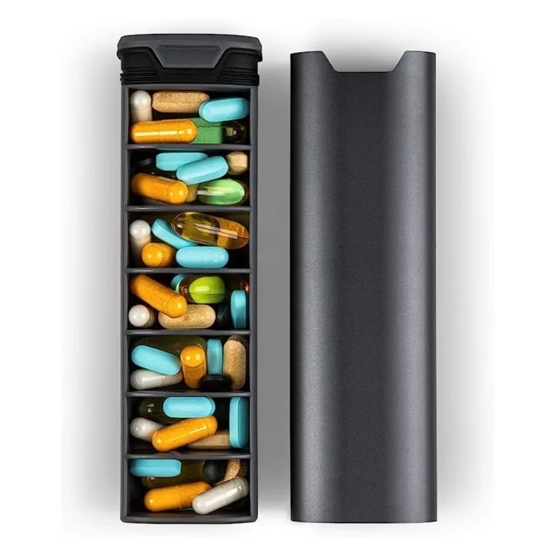Metal Pill Organizer Travel Cute Portable Pill Case Large Capacity Pill Holder for Supplements Vitamins Storage Organizer
Metal Pill Organizer Travel Cute Portable Pill Case Large Capacity Pill Holder for Supplements Vitamins Storage Organizer