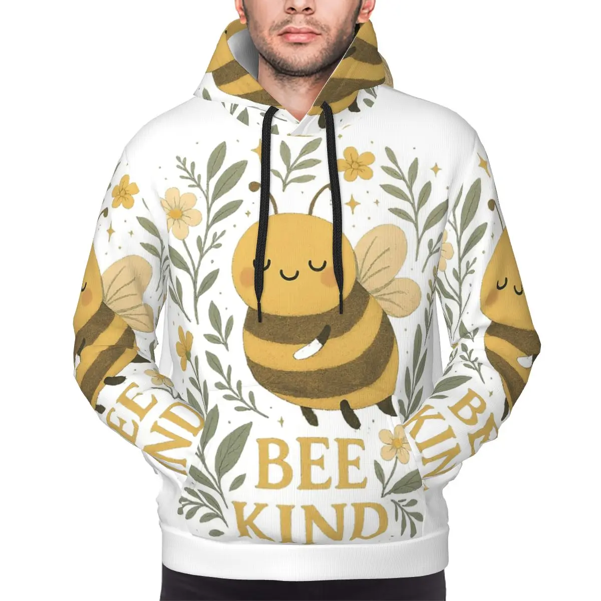 Bee Kind Cute Bumblebee Floral With Gentle Kindness Quote Hoodie Pullover Autumn Men's Women's Sweatshirts Long Sleeve Tops
Bee Kind Cute Bumblebee Floral With Gentle Kindness Quote Hoodie Pullover Autumn Men's Women's Sweatshirts Long Sleeve Tops