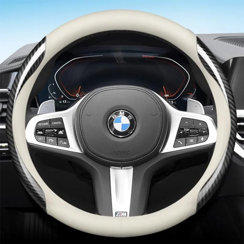 Leather Car Steering Wheel Cover for BMW F23 F22 F32 F33 F36 G30 G31 G32 G01 F45 F90 I3s i3 i8 112 115 F39 G02 Auto Accessories
Leather Car Steering Wheel Cover for BMW F23 F22 F32 F33 F36 G30 G31 G32 G01 F45 F90 I3s i3 i8 112 115 F39 G02 Auto Accessories