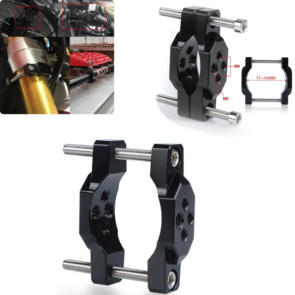 17-54 мм руль мотоцикла, кронштейн для крепления бампера, зажим для светодиодных точечных противотуманных фар, аксессуары для мотоциклов из алюминиевого сплава
17-54 мм руль мотоцикла, кронштейн для крепления бампера, зажим для светодиодных точечных противотуманных фар, аксессуары для мотоциклов из алюминиевого сплава