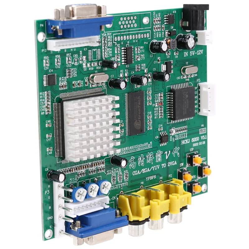 BABP GBS8200 CGA/EGA/YUV/RGB to VGA Output Arcade Jamma Game HD Video Converter Board Monitor to LCD GBS-8200
BABP GBS8200 CGA/EGA/YUV/RGB to VGA Output Arcade Jamma Game HD Video Converter Board Monitor to LCD GBS-8200