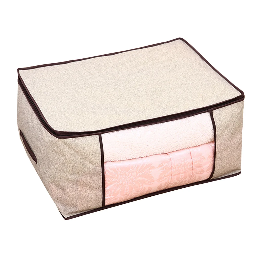 Non Woven Fabrics Storage Bag Foldable Large Capacity for Bedding Clothes Organization Beige Size 1 Room Closet Organizer
Non Woven Fabrics Storage Bag Foldable Large Capacity for Bedding Clothes Organization Beige Size 1 Room Closet Organizer