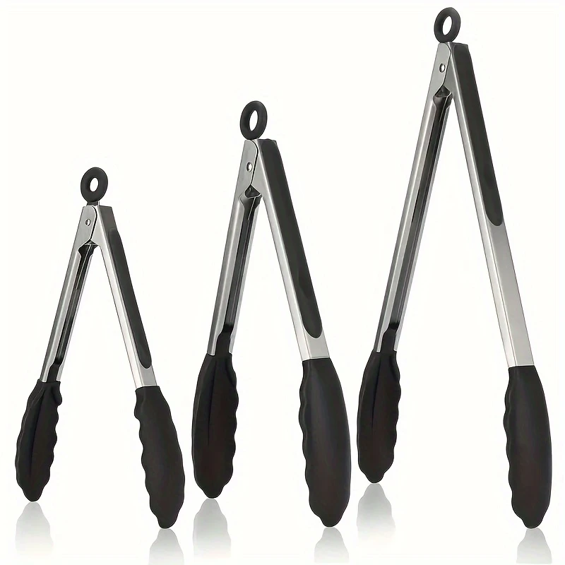 Food Tongs Stainless Steel Kitchen Tongs nylon Non-Slip Cooking Clip Clamp Bbq Salad Tools Grill Kitchen Tools
Food Tongs Stainless Steel Kitchen Tongs nylon Non-Slip Cooking Clip Clamp Bbq Salad Tools Grill Kitchen Tools
