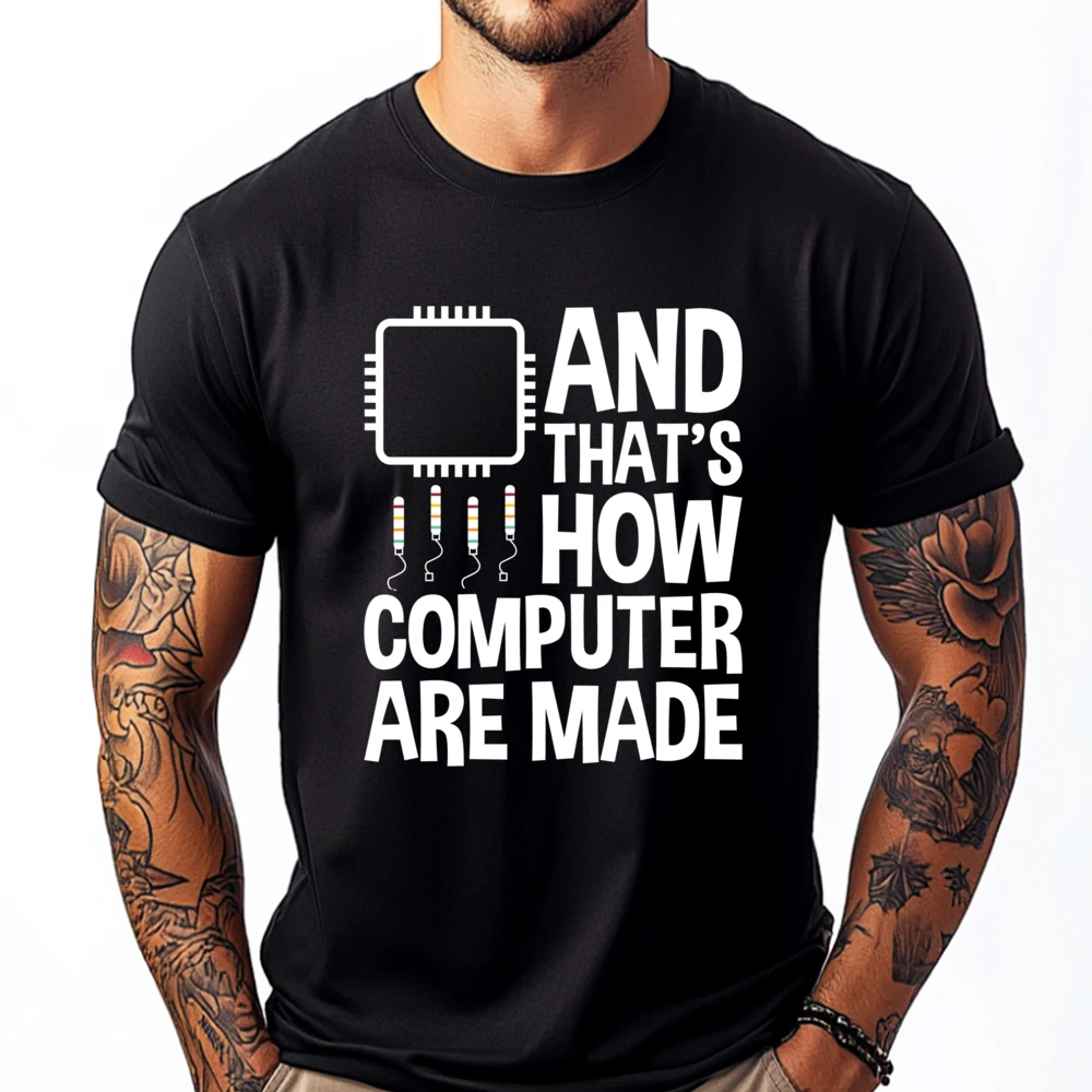 Programmer Developer Software Computer Engineering Graphic T Shirts Classic Sale Luxury Designer Mans Short Sleeve Tee
Programmer Developer Software Computer Engineering Graphic T Shirts Classic Sale Luxury Designer Mans Short Sleeve Tee