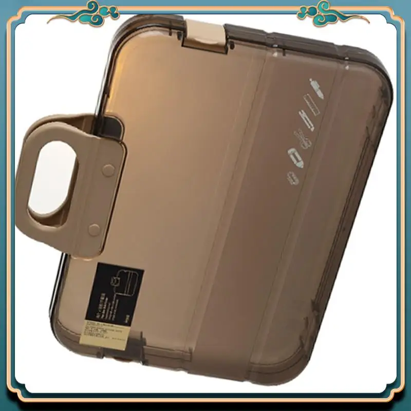 (New)-Plastic File Folder With Lock Handle Portable Box File Waterproof Filing Supplies Pencil Case Multi-Purpose Document Bag
(New)-Plastic File Folder With Lock Handle Portable Box File Waterproof Filing Supplies Pencil Case Multi-Purpose Document Bag