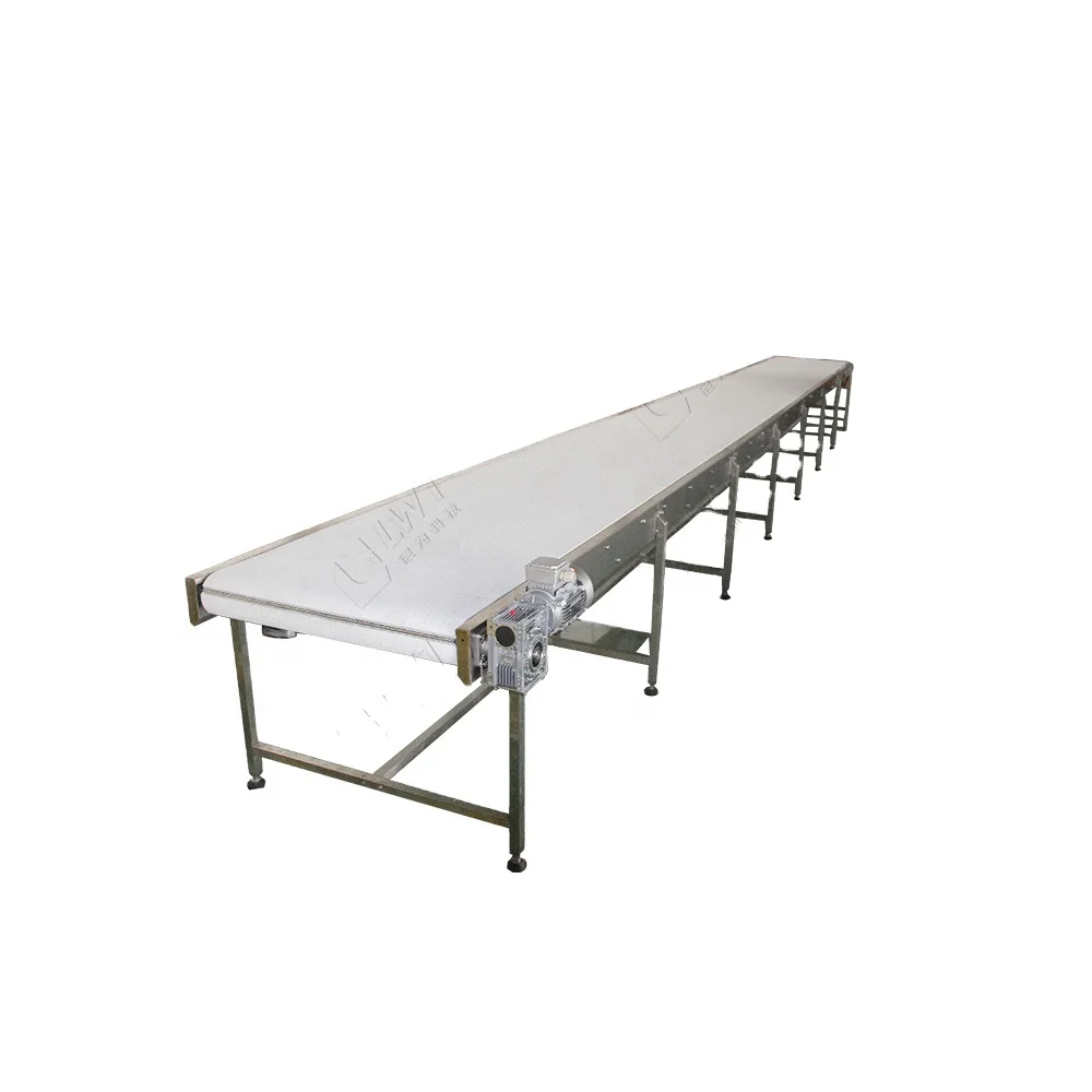 Leadworld 6M Stainless Steel 304 Frame PU Belt Conveyor for Food Factory with Emergency Button and Senors Conveyor
Leadworld 6M Stainless Steel 304 Frame PU Belt Conveyor for Food Factory with Emergency Button and Senors Conveyor