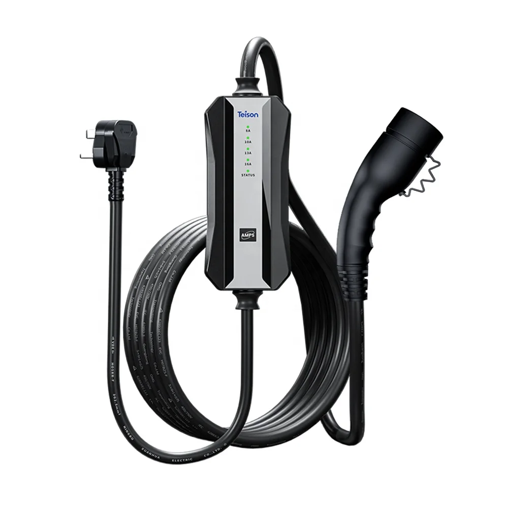 Teison Electric Car Charger 16A 3.5KW 62196 Type 2 Plug Ev Car Charging Cable Portable Ev Charger Connector
Teison Electric Car Charger 16A 3.5KW 62196 Type 2 Plug Ev Car Charging Cable Portable Ev Charger Connector