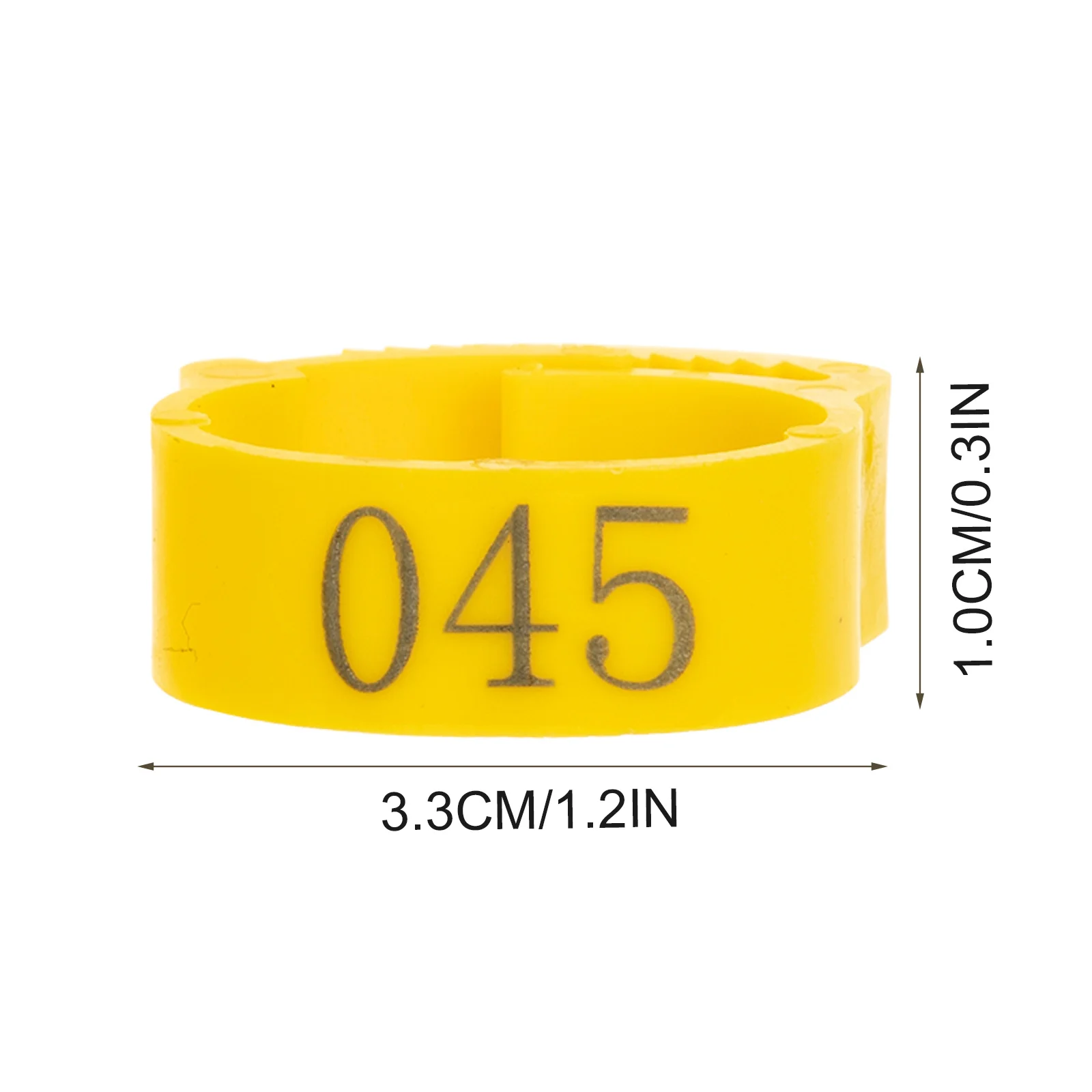 100Pcs Chicken Leg Bands Bright Color Smooth Non-Burr Poultry Identification Rings for Easy Breed Separation and Management
100Pcs Chicken Leg Bands Bright Color Smooth Non-Burr Poultry Identification Rings for Easy Breed Separation and Management