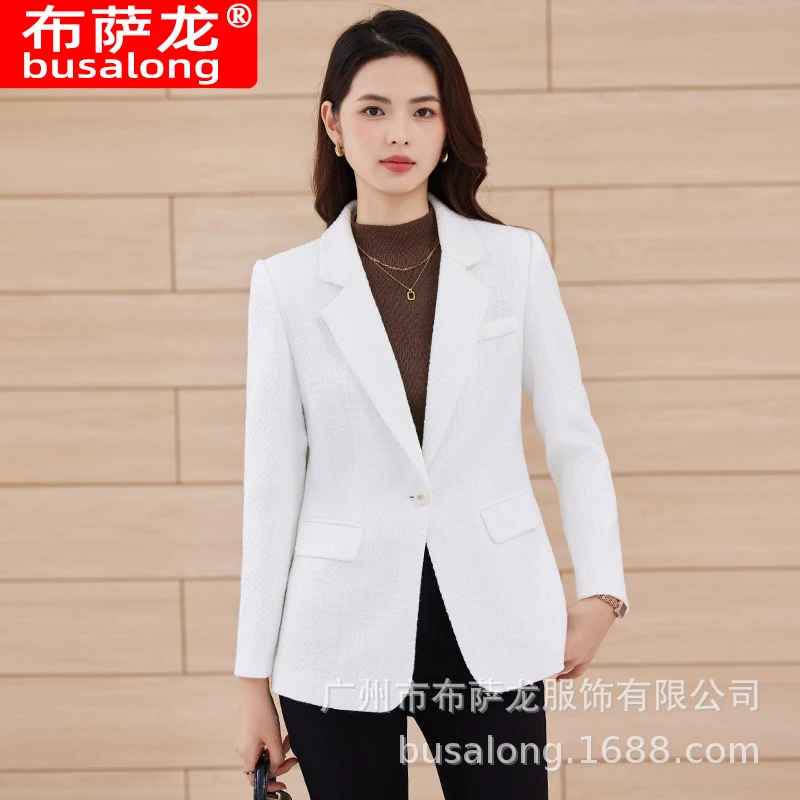 2025New style business blazer for women, long-sleeved professional suit, formal women's jacket, workwear9725
2025New style business blazer for women, long-sleeved professional suit, formal women's jacket, workwear9725