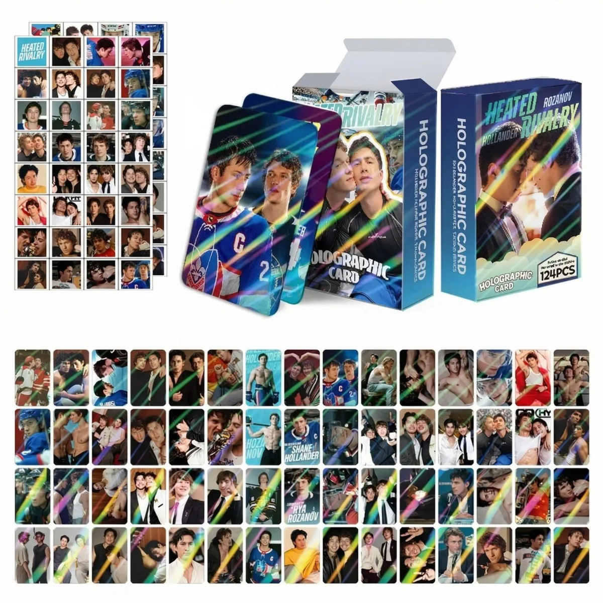 Holographic Cards TV HEATED RIVALRY Themed Role Battle Pattern Card Home Decoration And Daily Entertainment Using Fans Gifts
Holographic Cards TV HEATED RIVALRY Themed Role Battle Pattern Card Home Decoration And Daily Entertainment Using Fans Gifts