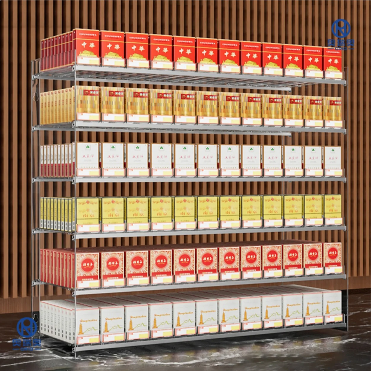 Multi-Tier Cigarettes Display Stand Large Capacity Automatic Cigarette Pusher Popup Smoothly Easy To Take The Smoke Case Cabinet
Multi-Tier Cigarettes Display Stand Large Capacity Automatic Cigarette Pusher Popup Smoothly Easy To Take The Smoke Case Cabinet