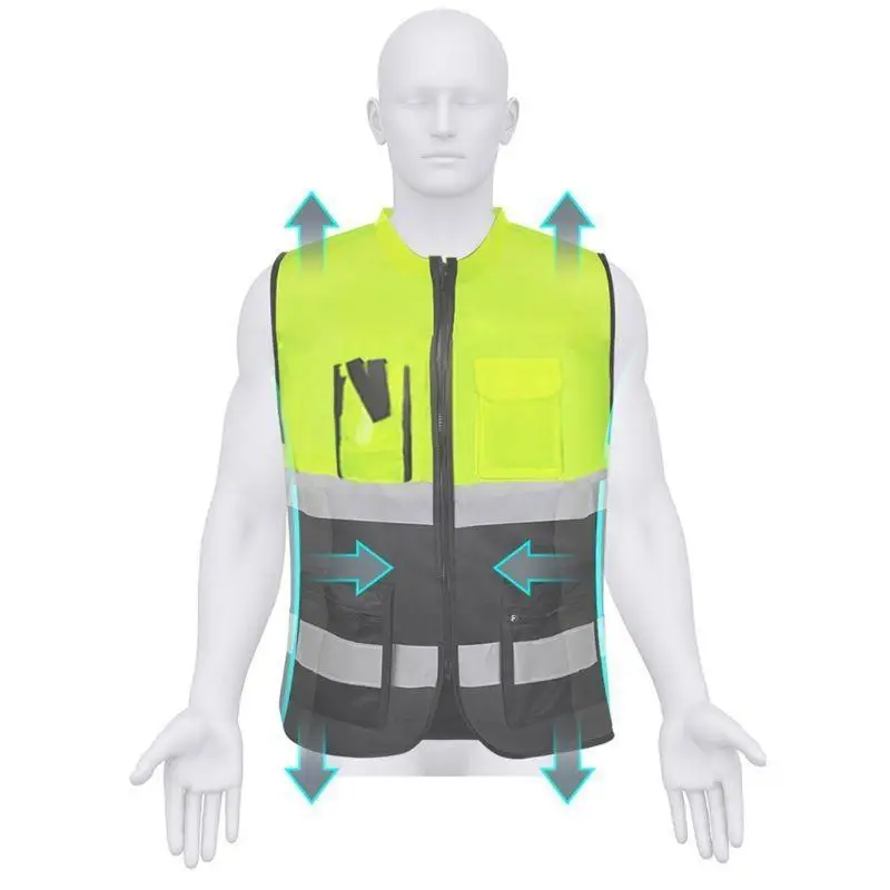 31BC Reflective Safety Work Vest High Visibility Vest Washable Breathable Material
31BC Reflective Safety Work Vest High Visibility Vest Washable Breathable Material