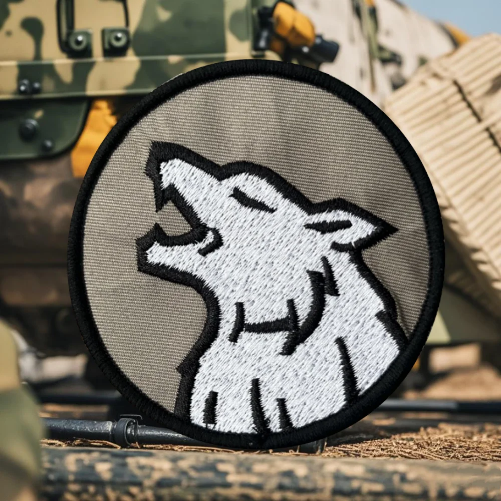 White Wolf Embroidery Patch Tactical Morale Badge Emblem Hook&Loop Patches Military Army Armband Backpack Stickers
White Wolf Embroidery Patch Tactical Morale Badge Emblem Hook&Loop Patches Military Army Armband Backpack Stickers