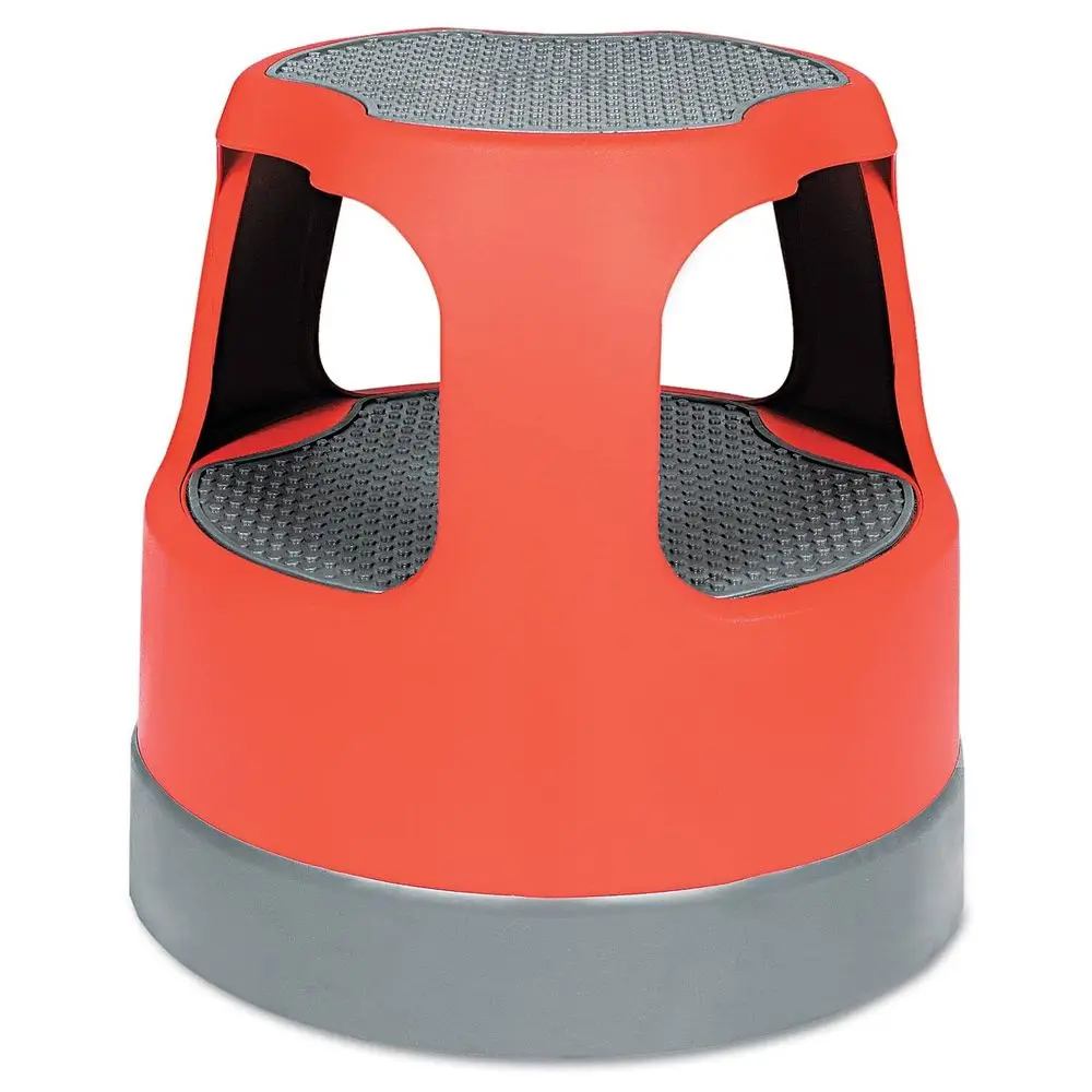 50011PK43 Scooter Stool, Round, 15Inch, Step amp Lock Wheels, to 300lb, Red
50011PK43 Scooter Stool, Round, 15Inch, Step amp Lock Wheels, to 300lb, Red