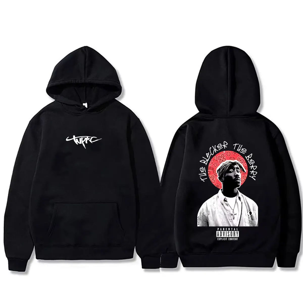 Hot Rapper Tupac 2pac The Blacker The Berry Hoodie Men Women Hip Hop Fashion Oversized Streetwear Men's Casual Vintage Hoodies
Hot Rapper Tupac 2pac The Blacker The Berry Hoodie Men Women Hip Hop Fashion Oversized Streetwear Men's Casual Vintage Hoodies