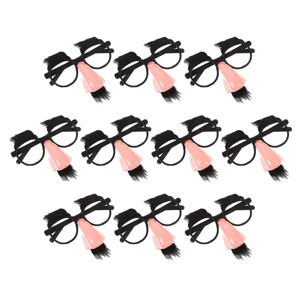 10 шт. забавных очков с большим носом, усами и бровями для Хэллоуина, дня рождения, косплея, карнавала, реквизит для фотосессий
10 шт. забавных очков с большим носом, усами и бровями для Хэллоуина, дня рождения, косплея, карнавала, реквизит для фотосессий