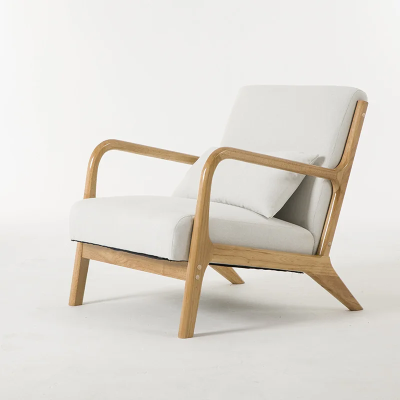 #Nordic Style Simple Design High Quality Rubber Wood Material Leisure Chair Home Furniture for Living Room Apartment
#Nordic Style Simple Design High Quality Rubber Wood Material Leisure Chair Home Furniture for Living Room Apartment