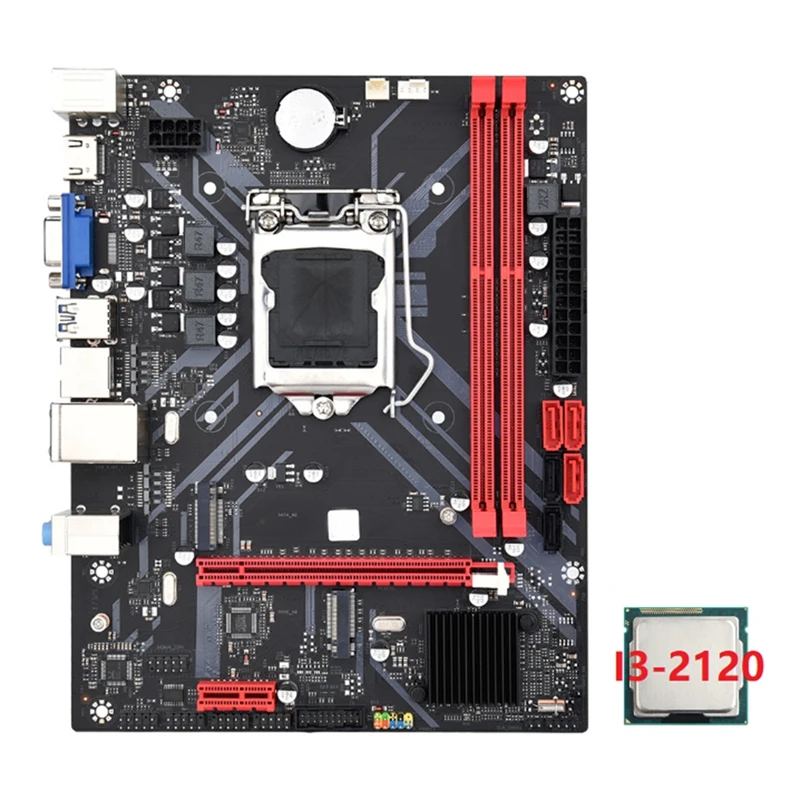 B85M VHL Настольная материнская плата + I3-2120 CPU LGA 1155 USB 3.0 SATA 3.0 Поддержка до 16 ГБ DDR3 1600 МГц RAM слотов
B85M VHL Настольная материнская плата + I3-2120 CPU LGA 1155 USB 3.0 SATA 3.0 Поддержка до 16 ГБ DDR3 1600 МГц RAM слотов