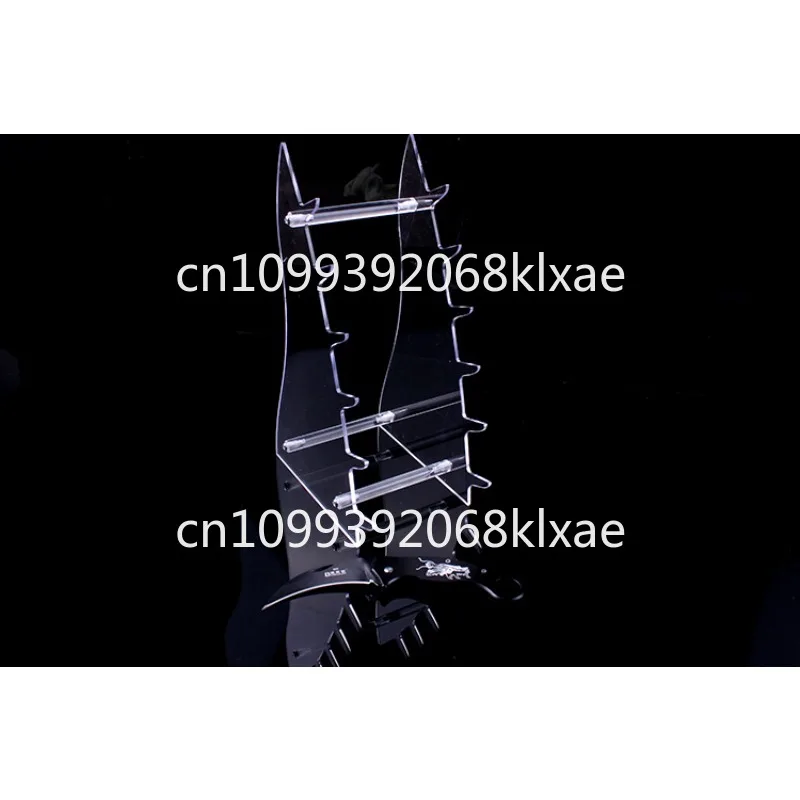 Высококачественная акриловая прозрачная подставка для ножей, можно положить 6 шт. ножей
Высококачественная акриловая прозрачная подставка для ножей, можно положить 6 шт. ножей